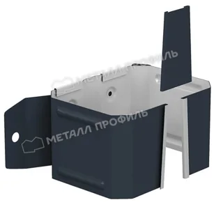 Крепление трубы на дерево Форамина Фриз Квадро 120×86 / 76×102 Металл Профиль