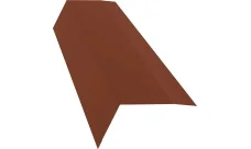 Планка карнизная 100х65 Гранд Лайн 0,45 ПЭ с пленкой RAL 8004 терракота (2м)