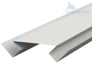Планка угла внутреннего сложного 75х3000 (ПЭ-01-9002-0.45)