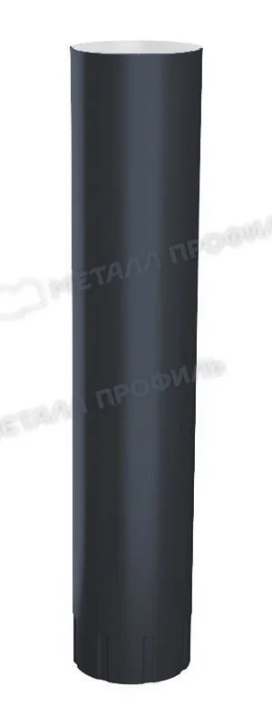 Труба водосточная D150х1000 (ПЭ-01-7024-0.5)