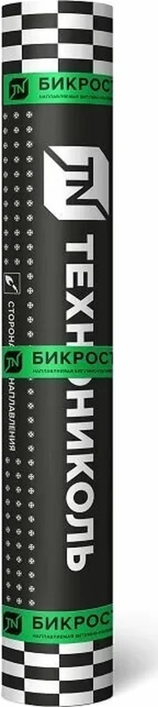 Материал кровельный Бикрост ЭКП сланец серый (10м2)