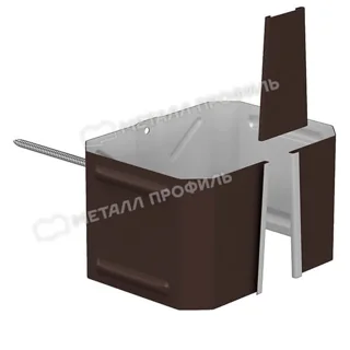Держатель трубы 76х102 (на кирпич) Форамина Фриз Квадро (FRZ-01-8017-0.5)