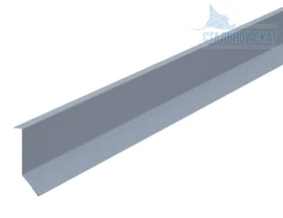 Планка примыкания в штробу 46х25х2000 (ПЭ-01-7004-0.45)