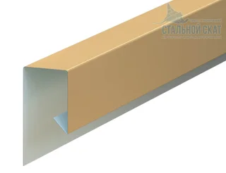 Планка завершающая сложная 30х25х3000 Норман МП (ПЭ-01-1014-0.5)