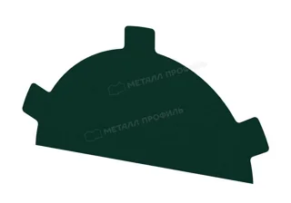 Заглушка конька круглого простая (Пурман-20-6005-0.5)