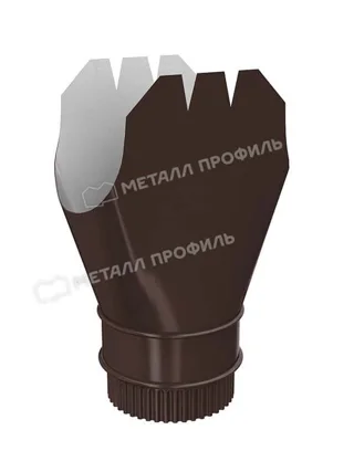 Воронка выпускная D185х150 (ПЭ-01-8017-0.5)