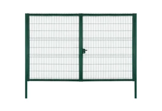 Ворота Профи с замком 2,03х5,0 RAL 6005