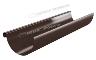 Желоб водосточный Форамина Полиуретан D125х3000 (Полиуретан_Д-01-8017\8017-0.5)