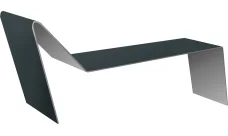 Планка примыкания для мягкой кровли Гранд Лайн 0,45 ПЭ с пленкой RAL 7016 антрацитово-серый (2м)