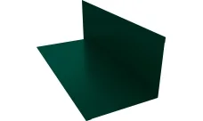 Планка примыкания верхняя к трубе 150х200 Гранд Лайн 0,4 ПЭ с пленкой RAL 6005 зеленый мох (2м)