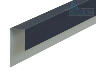 Планка J-профиль 24х18х2000 (Викинг МП-01-7016-0.45)