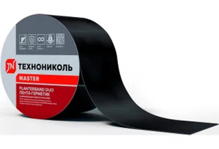 Лента двухсторонняя самоклеящаяся герметизирующая Технониколь Planterband Duo 10мх5см Технониколь