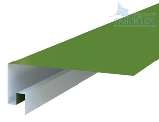 Планка откоса сложная 3D 245х75х2000 Металл Профиль