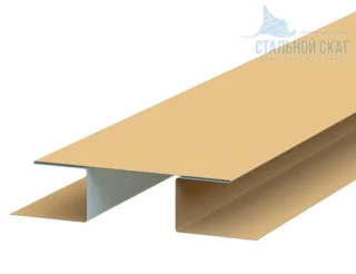 Планка стыковочная сложная 75х3000 (ПЭП-01-1014-0.45)