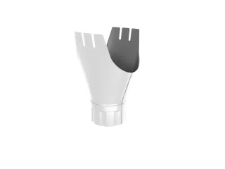 Воронка Оптима 185/150мм RAL 9003