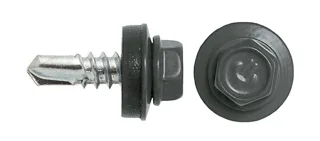 Саморез 5,5х19 РуфРитейл RAL7005 (мышиный)