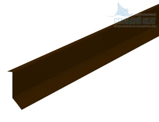 Планка примыкания в штробу 46х25х2000 (MattMP-20-8017-0.5)