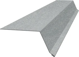 Планка капельник 100х55 0,45 Цинк (3м) Гранд Лайн