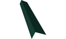 Планка на коньковый аэратор 30х20 Фартук S8 Гранд Лайн 0,45 Драп ТХ RAL 6005 зеленый мох (2м)