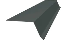 Планка капельник 100х55 Гранд Лайн 0,45 ПЭ с пленкой RAL 7005 мышино-серый (2м)