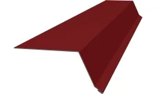 Планка капельник 100х55 Гранд Лайн 0,45 ПЭ с пленкой RAL 3011 коричнево-красный (2м)