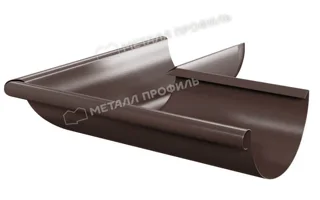 Угол желоба наружный Форамина Полиуретан D125 (Полиуретан_Д-01-8017\8017-0.6)