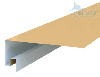 Планка откоса сложная 3D 245х75х2000 Норман МП (ПЭ-01-1014-0.5)