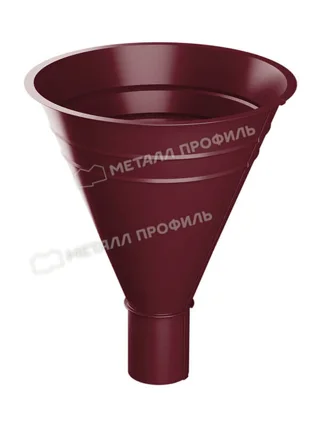 Водосборная воронка Форамина Полиуретан 125/100 Металл Профиль