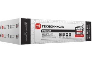 Плита теплоизоляционная Лоджикпир Баня Ф/Ф Г1 L-1190х590х30 (5,616м2) Технониколь