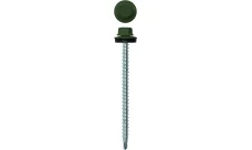 Саморез кровельный 4,8х70 (100шт) сверло №1 RAL 6020