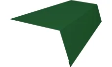 Планка карнизная для мягкой кровли 100х65 Гранд Лайн 0,45 ПЭ с пленкой RAL 6002 лиственно-зеленый (2м)