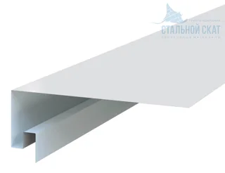 Планка откоса сложная 3D 245х75х2000 Норман МП (ПЭ-01-9003-0.5)