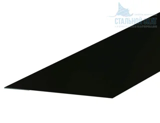 Планка завершающая 65х3000 (ПЭ-01-9005-0.45)