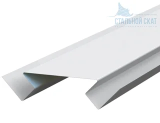 Планка угла внутреннего сложного 75х3000 (ПЭ-01-9003-0.45)