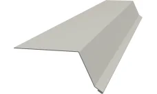 Планка капельник 100х55 Гранд Лайн 0,45 ПЭ с пленкой RAL 9002 светло-серый (2м)