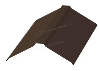 Планка конька плоского 120х120х2000 (Стилматт-20-8017-0.4)