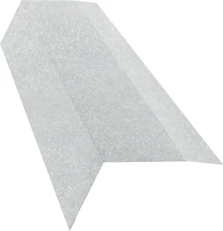 Планка карнизная 100х65 0,45 Цинк (2м) Гранд Лайн