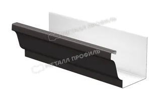 Желоб водосточный 120х86х3000 Форамина Фриз Квадро (FRZ-01-RR32-0.5)