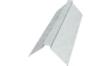 Планка конька плоского 175х50х175 Гранд Лайн 0,45 Цинк (2м)
