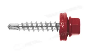 Саморез 4,8х19 РуфРитейл RAL3003 (красный рубин)