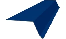 Планка капельник 100х55 Гранд Лайн 0,4 ПЭ с пленкой RAL 5005 сигнальный синий (2м)