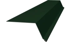 Планка капельник 100х55 Гранд Лайн 0,5 Сатин матовый ТХ RAL 6020 хромовая зелень (2м)