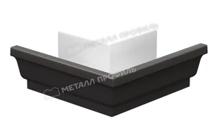 Угол желоба наружный 120х86 Форамина Фриз Квадро (FRZ-01-RR32-0.5)