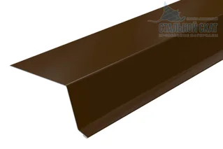 Планка капельник 79х55х2000 (Стилматт-20-8017-0.4) Металл Профиль