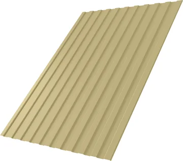 Профнастил С8 Гранд Лайн, RAL 1014, Полиэстер, 0,4 мм